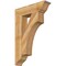 Ekena Millwork Westlake Traditional Rough Sawn Bracket, Western Red Cedar, 6"W x 26"D x 38"H BKT06X26X38WTL01RWR - alternate 1